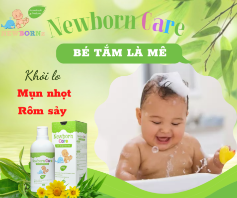 Sữa tắm thảo dược cho bé