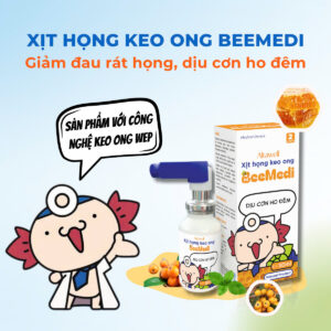 Xịt họng keo ong Beemedi